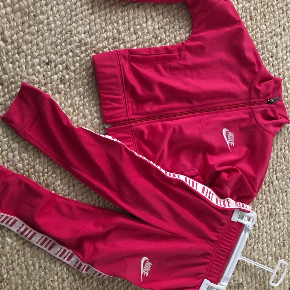 Hot Pink Nike 3T 2 Piece Suit